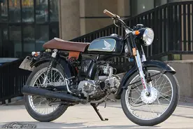 劲动力编辑的代步小车——经典嘉陵70复古改装图片