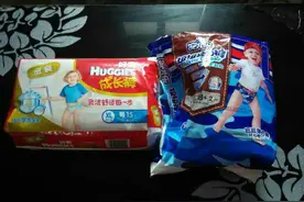 好奇金装成长裤 PK 安儿乐扭扭弹力裤，有好玩的实验哦图片