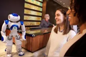 又一人类阵地沦陷，酒店礼宾也将被机器人取代图片