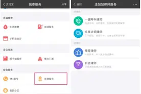 支付宝里可以提供法律咨询服务了图片