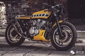 摩托家／复古改装1986雅马哈xj600 Cafe恐怖自定义图片