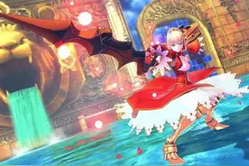 《Fate/EXTELLA》最新截图公布！红衣Saber一骑图片