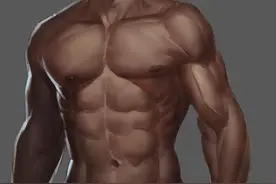 人体体块的绘画技巧—阳刚之躯极致表现图片
