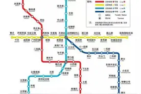 天津出行必备-最新地铁线网图及首末班车时刻表图片