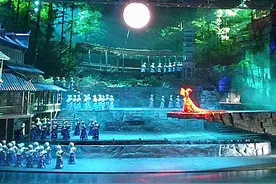 演员海清现大型实景演出《边城》，邂逅醉美湘西图片