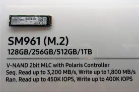 三星展示新型SSD 读取速度逆天图片