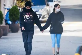 bigbang太阳和女友约会照曝光，享受普通恋人的春日时光~图片