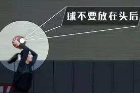你是在打篮球，不是扔实心球！图片