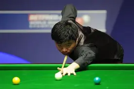 6比8落后时丁俊晖玩命了 3杆破百助他逆转闯过首轮鬼门关图片