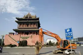 一条街一座城：临汾鼓楼南北街拓宽改造今日开工（附：现象图片）图片