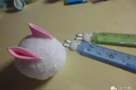 手工DIY-萌萌哒的小兔几图片