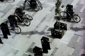 设计述｜那些脑洞大开的自行车摆放架。图片