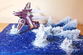 根大木秀：贴水飞行—正义高达 含制作过程图片