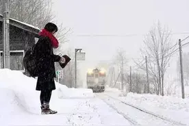 感动全日本的“一人车站”今日关闭，唯一乘客毕业了图片