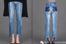 唯物｜两条Levi's拼出一条万元牛仔裤，4步也能撕出爆款来图片