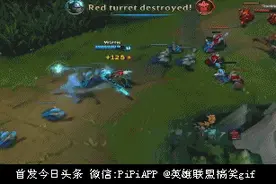 LOL艾克横跨半屏的抢龙，瞬间回到线上单杀瑞文，服了！图片