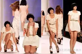 模特走台步，为什么一步一个坎儿？图片