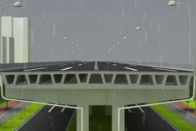 城市高架道路排水原理