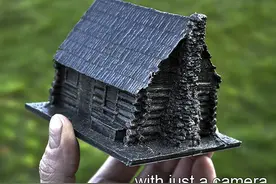 用一部相机制作可3D打印的数字模型图片
