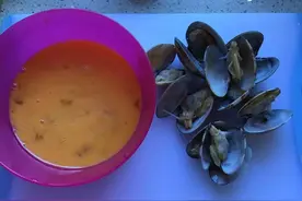 花蛤蒸蛋和菠菜鸡蛋面2.17和2.18图片