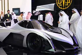 迪拜真是太牛逼了，5000匹马力的车都造得出来！图片