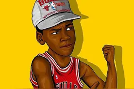 超萌NBA球星童年漫画 乔丹科比詹姆斯库里韦德你最爱谁？图片