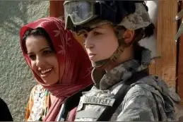 彪悍的美国女兵图片