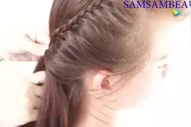 最美的一款校园女生发型，学生党值得一学！