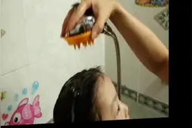 韩国原产JW可爱淋浴花洒头莲蓬头喷头视频封面