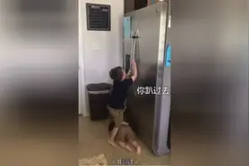 孩子总是偷吃，妈妈把冰箱锁了，回来看到他们在努力开锁视频封面