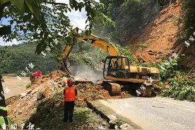 注意！桂林河池贺州多条干线公路阻断，这些地方仍有继续塌方危险图片