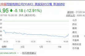 必胜客拖后腿 百胜中国股价大跌13%图片