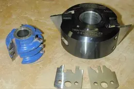 [木工铣刀应用知识分享] 立式下轴铣床加工实例及刀具应用图片