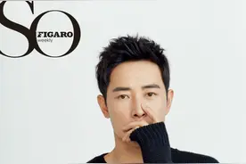 罗晋杂志封面曝光 套装休闲尽显男人本色图片