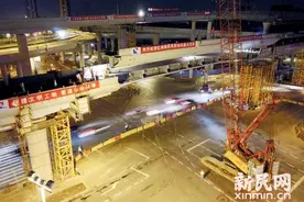 上海虹梅南路高架结构全部贯通，年底通车后可惠及超50万人图片