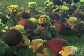 《部落冲突》搞怪广告 法师塔怒烤哥布林图片