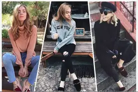 那些年，博主爱穿的毛毛鞋图片