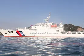 中国海警1307船曾赴南沙执行任务图片