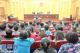 南京组织新年首场“蝇贪”庭审警示教育活动图片
