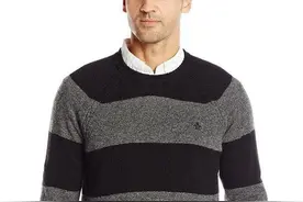Original Penguin 企鹅 男子修身款羊毛衫 $24.52图片