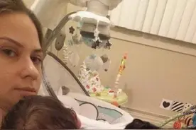猫星人化身婴儿保姆 贴小主人身上宠溺无比图片