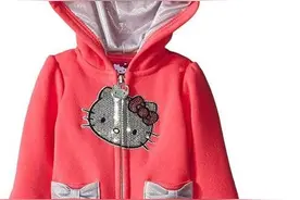 Hello Kitty女童连帽抓绒卫衣 两件套 $13.21+$4.41直邮运费图片