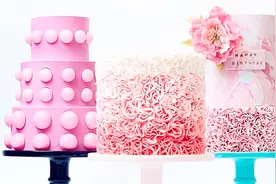 就这样不停的 重复 重复 再重复！最后变成了一个漂亮的蛋糕！