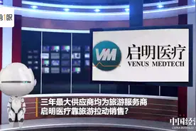 三年最大供应商均为旅游服务商 启明医疗靠旅游拉动销售？视频封面