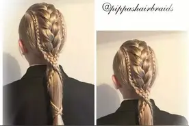 最美全球儿童编发图片