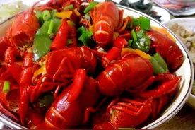 麻辣啤酒小龙虾图片