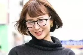 戴眼镜的妹子看过来了喂~你适合的发型在这里图片