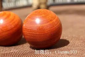 通经活络掌中宝，典雅紫檀健身球图片