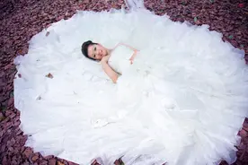 胖女孩婚纱照 婚照拍摄攻略图片