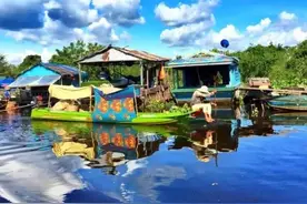 柬埔寨最美水上浮村，美与赤贫的强烈反差，撞击心灵的旅程图片
